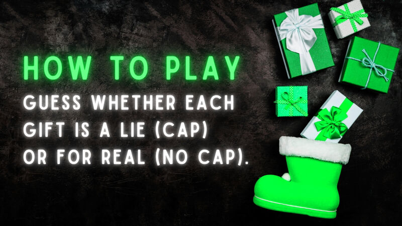 Christmas Cap or No Cap